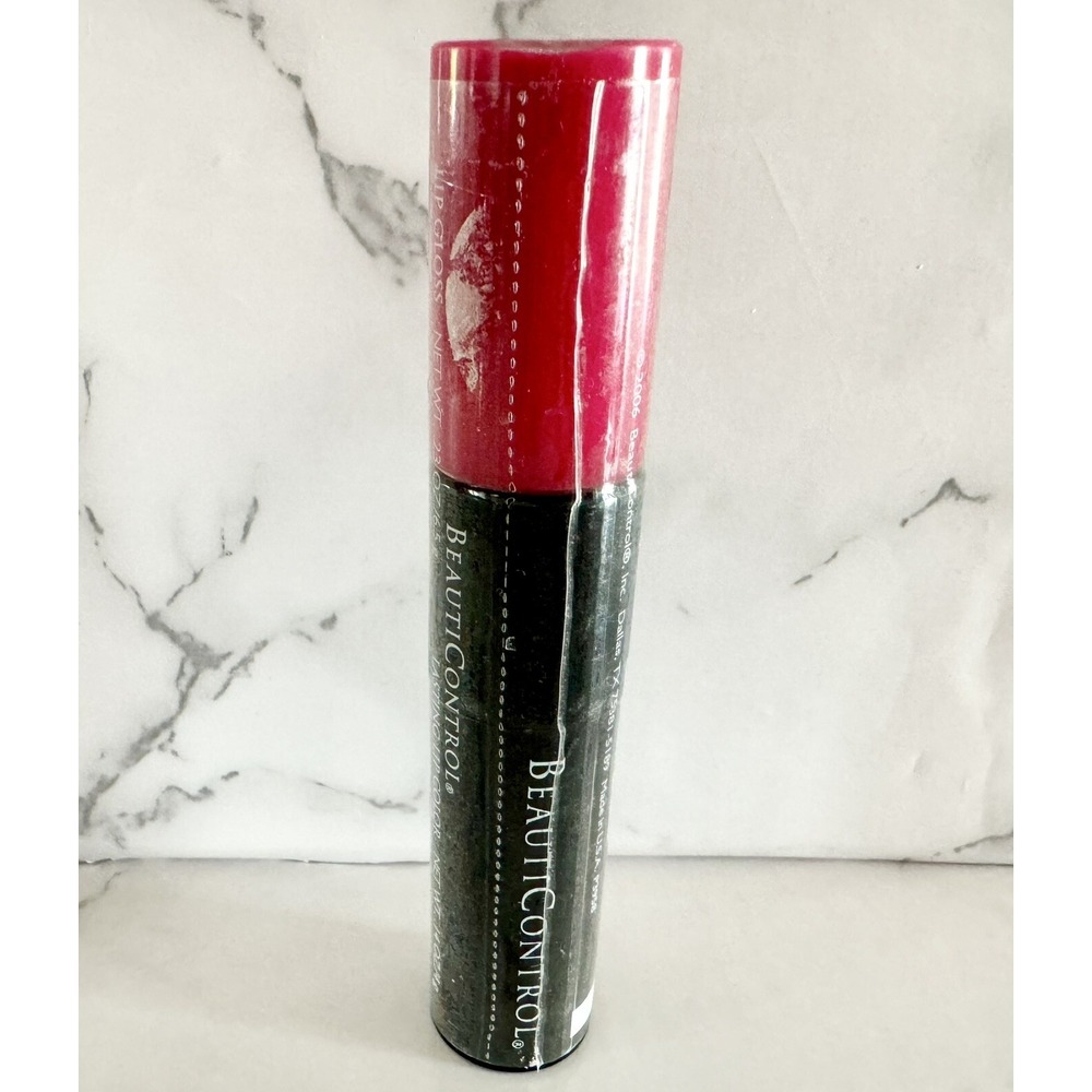 BeautiControl Lasting Lip Color/Lip Gloss Duo~ Pink Bikini ~ Discontinued